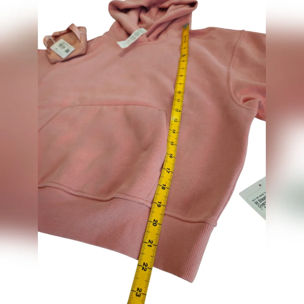 Lululemon Steady State Oversized Hoodie XXS Pink + FREE Nano Backpack NWT Bundle - Picture 5 of 9